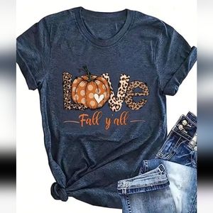 SHEIN Love Fall Y'all Tee